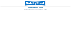 Desktop Screenshot of monthlyreport.safetyfirst.com